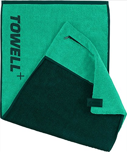 L’asciugamano Towell clip magnetica e protezione antiscivolo L’asciugamano per lo sport STRYVE con tasca 